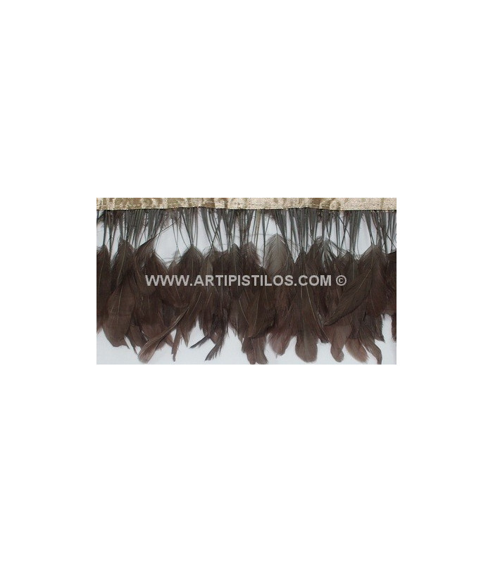 FLECO PLUMA ANTENA DE GALLO 10 CMS.