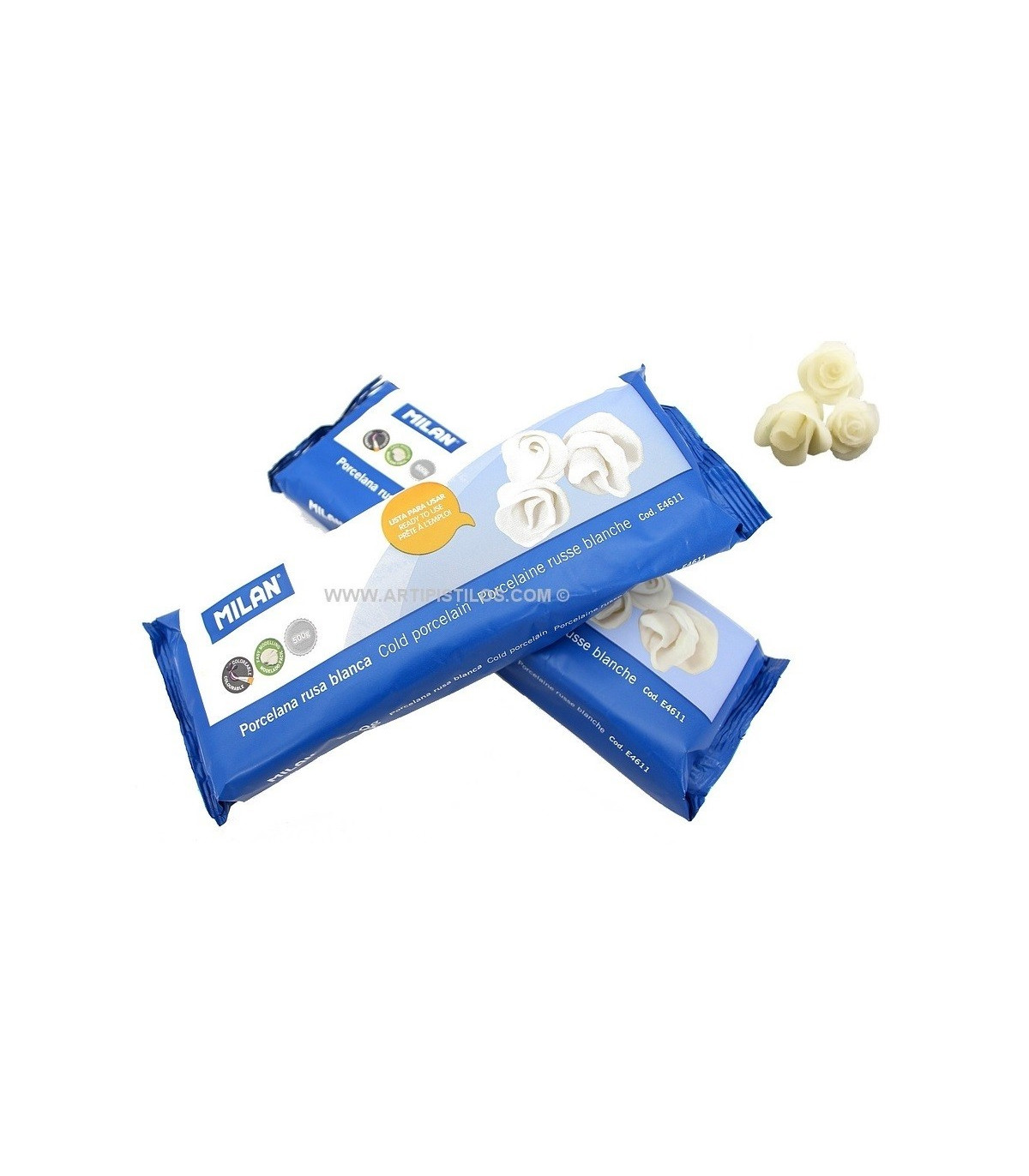 PASTA MODELAR BLANCA 500GRS