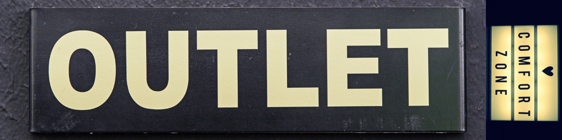 Outlet Lettering OUTLET