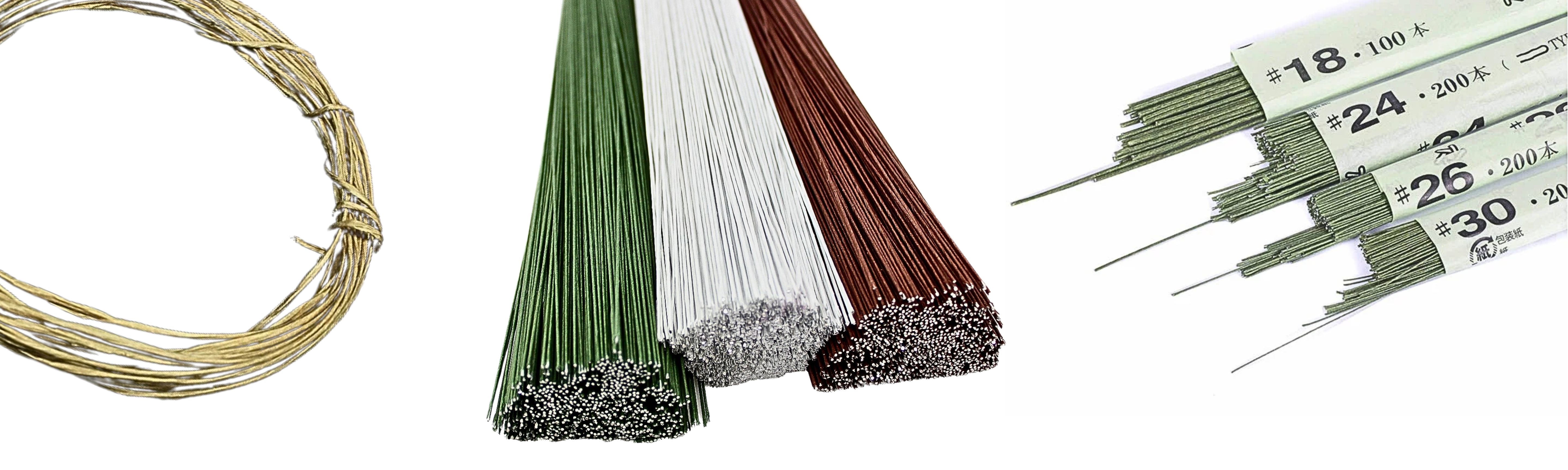 Everything you need to know about the types of covered wire for millinery